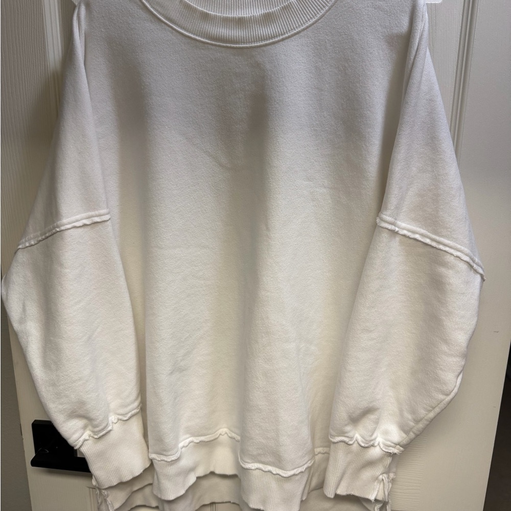 Aerie Soft White Pullover